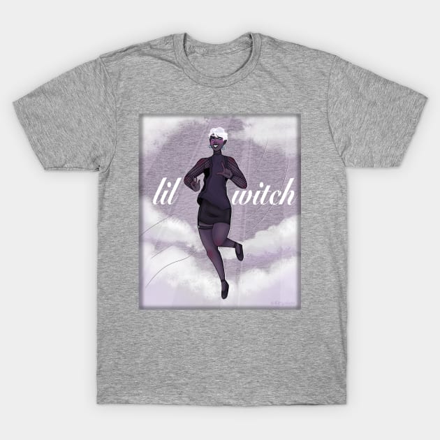 Lil Cloud Witch T-Shirt by KittyxKato